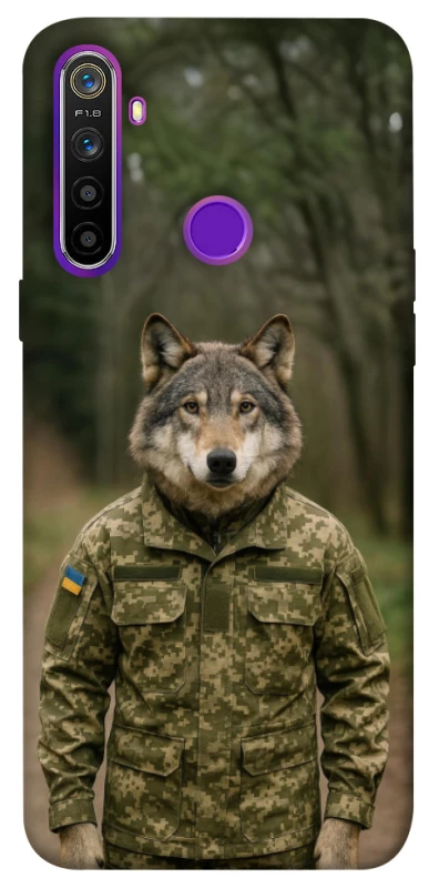 Чохол на Realme 5 Вовк захисник фото 1 з 1