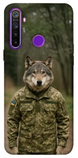 Чехол на Realme 5 Волк защитник фото 1 из 1