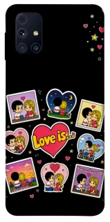 Чехол на Samsung Galaxy M31s Love is ver.2 фото 1 из 1