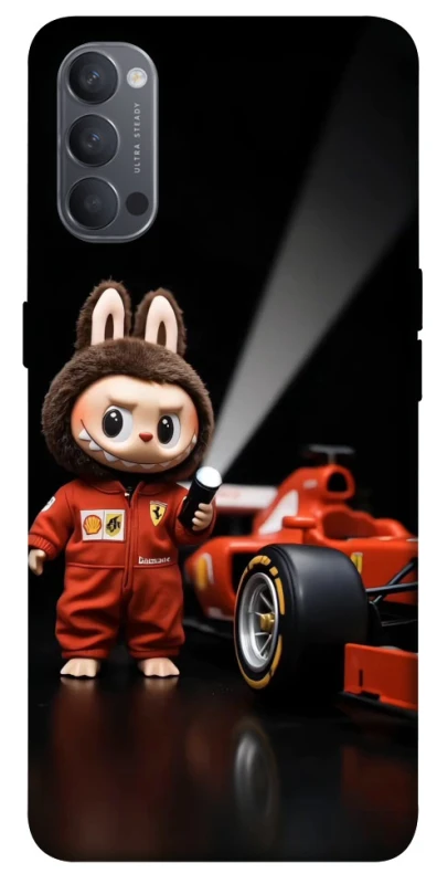 Чохол на Oppo Reno 4 F-1 Labubu фото 1 з 1