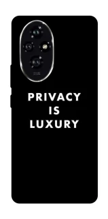 Чохол на Honor 200 Privacy is luxury фото 1 з 1