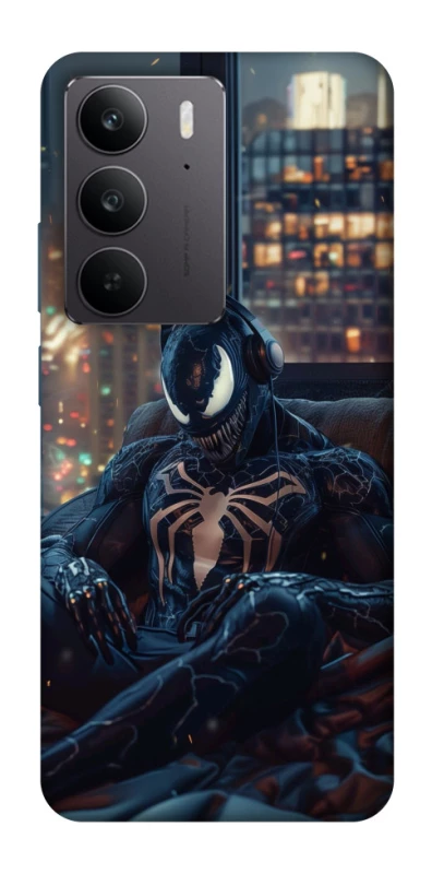 Чехол на Realme C75 Venom earphones фото 1 из 1