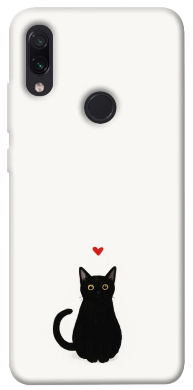 Чохол на Xiaomi Redmi Note 7 / Note 7 Pro / Note 7s cat in love фото 1 з 1