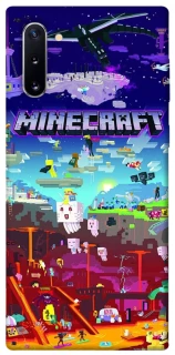 Чехол на Samsung Galaxy Note 10 Minecraft world фото 1 из 1