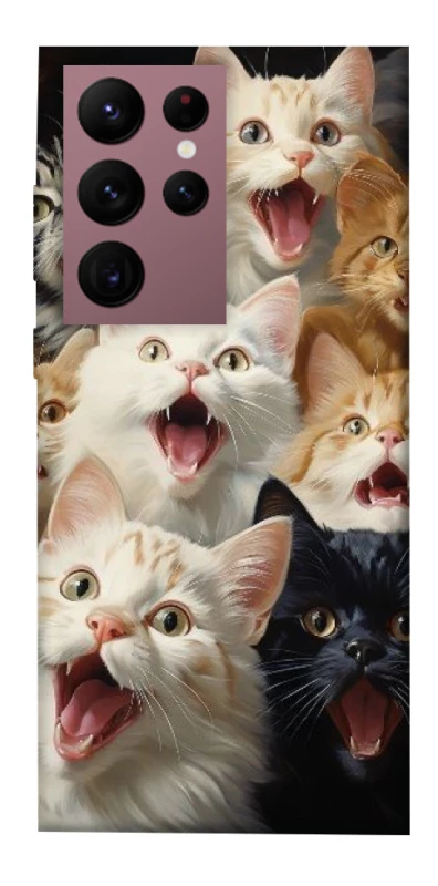 Чехол на Samsung Galaxy S22 Ultra Коты фото 1 из 1