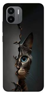 Чехол на Xiaomi Redmi A1 / A2 Кот-подглядыватель v2 фото 1 из 1