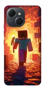 Чохол на TECNO Spark 40C Minecraft adventure фото 1 з 1