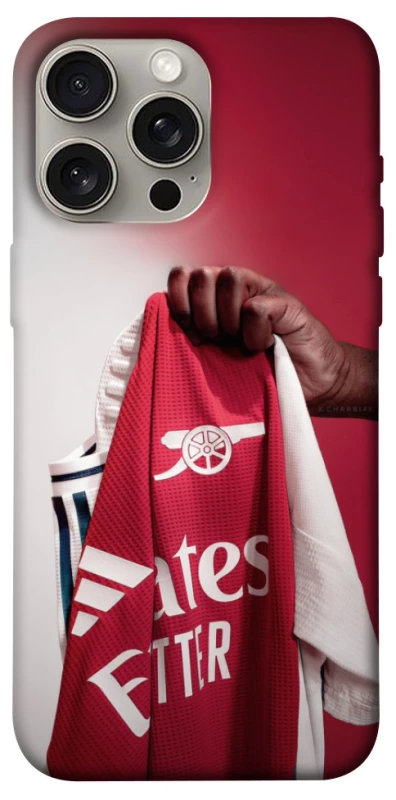 Чохол на Apple iPhone 15 Pro Max (6.7") FC Arsenal v3 фото 1 з 1