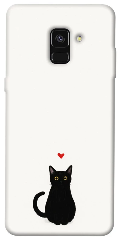 Чохол на Samsung A530 Galaxy A8 (2018) cat in love фото 1 Чохол на Samsung A530 Galaxy A8 (2018) cat in love фото 1 з 1