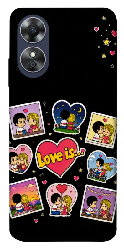 Чохол на Oppo A17 Love is ver.2 фото 1 з 1