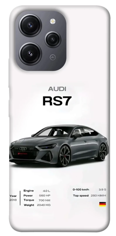 Чехол на Xiaomi Redmi 12 Audi RS7 фото 1 из 1
