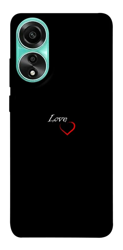 Чохол на Oppo A78 4G Love aesthetic ver.9 фото 1 з 1