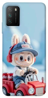 Чохол на Xiaomi Poco M3 Labubu in the car фото 1 з 1