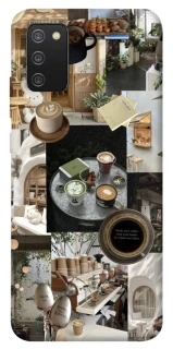 Чохол на Samsung Galaxy A02s Coffee collage ver.4 фото 1 з 1