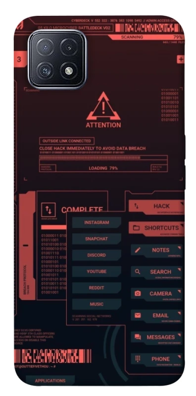 Чохол на Oppo A73 Attention фото 1 з 1