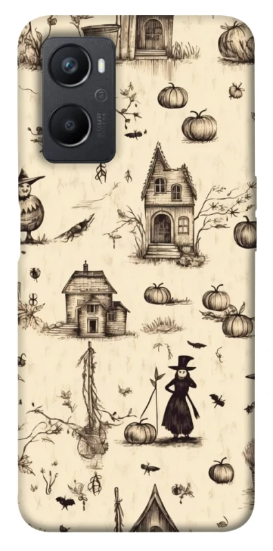 Чохол на Oppo A96 Halloween aesthetic ver.1 фото 1 з 1