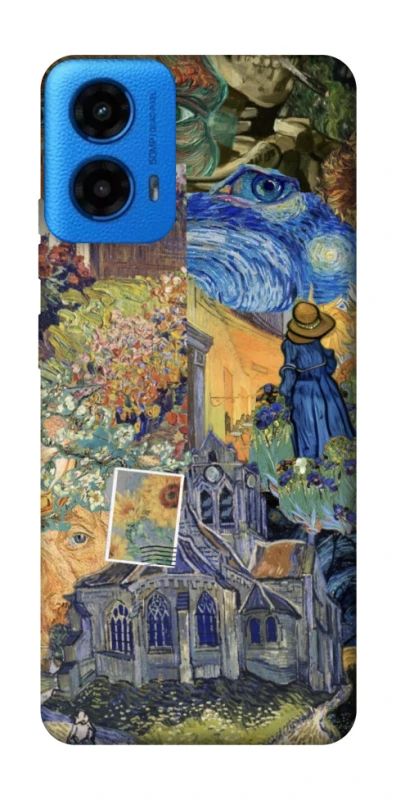 Чохол на Motorola Moto G45 Van Gogh collage фото 1 з 1