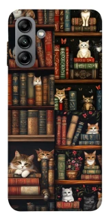 Чехол на Samsung Galaxy A04s Cats & Books фото 1 из 1