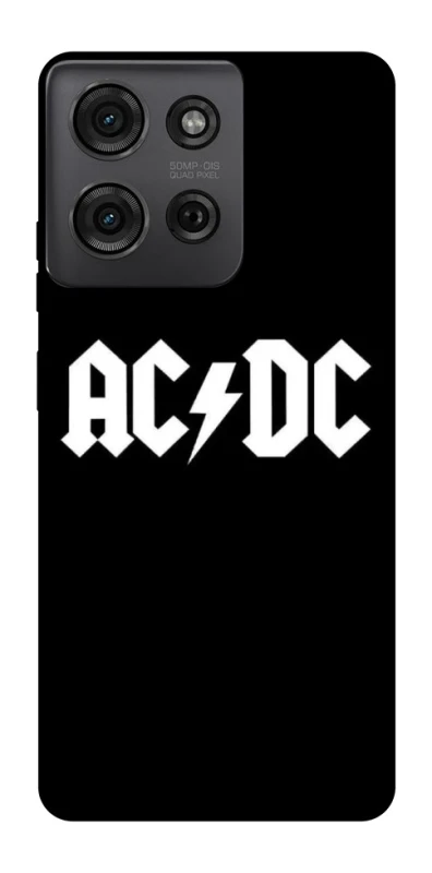 Чехол на Motorola Moto G75 AC/DC logo фото 1 Чехол на Motorola Moto G75 AC/DC logo фото 1 из 1