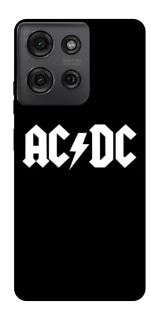 Чохол на Motorola Moto G75 AC/DC logo фото 1 Чохол на Motorola Moto G75 AC/DC logo фото 1 з 1