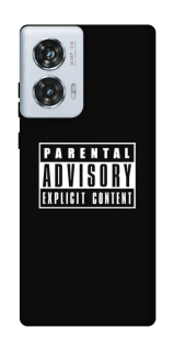 Чохол на Motorola Edge 50 Fusion Parental Advisory Label фото 1 Чохол на Motorola Edge 50 Fusion Parental Advisory Label фото 1 з 1