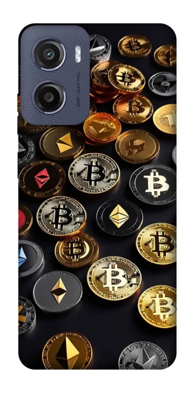 Чохол на Motorola Moto G05 Many coins фото 1 з 1