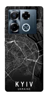 Чехол на Infinix Note 40 Pro 4G Kyiv map фото 1 из 1