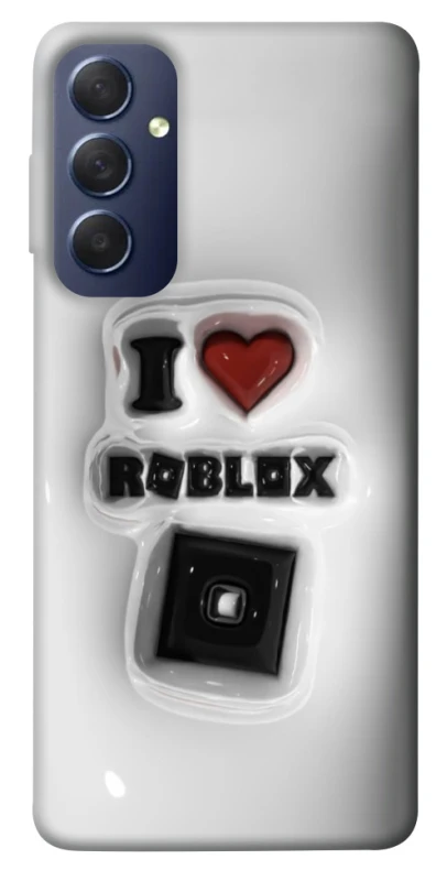 Чохол на Samsung Galaxy M54 5G I love Roblox фото 1 з 1