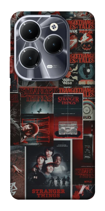 Чохол на Infinix Hot 40 Pro Stranger Things ver.16 фото 1 з 1