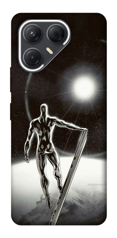 Чохол на TECNO Pova 7 Срібний серфер фото 1 з 1