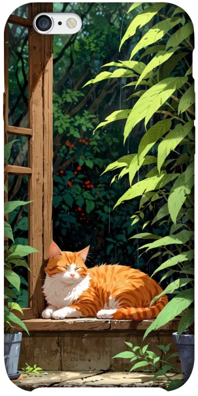 Чохол на Apple iPhone 6/6s plus (5.5") red cat фото 1 з 1