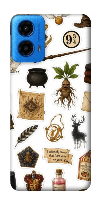 Чехол на Motorola Moto G45 Harry Potter mood фото 1 из 1