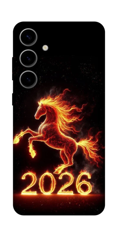 Чохол на Samsung Galaxy S25 FE Red Fire Horse ver.1 фото 1 з 1