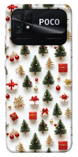 Чехол на Xiaomi Poco C40 Christmas spirit ver.8 фото 1 из 1