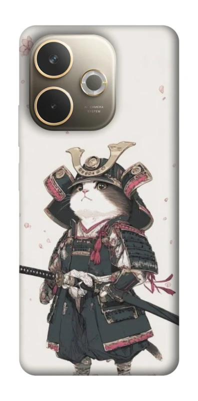 Чехол на Oppo A5 Pro 4G Samurai Cat Warrior фото 1 из 1