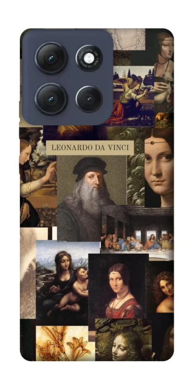 Чохол на Motorola Moto G86 Power Leonardo da Vinci фото 1 з 1