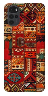 Чохол на Motorola Moto G22 Килим v53 фото 1 з 1