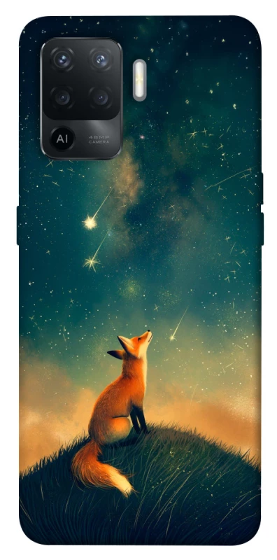 Чехол на Oppo Reno 5 Lite Sky fox фото 1 из 1