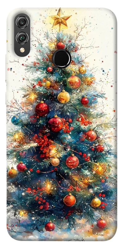 Чехол на Huawei Honor 8X Новогодний v36 фото 1 из 1