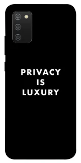 Чохол на Samsung Galaxy A02s Privacy is luxury фото 1 з 1