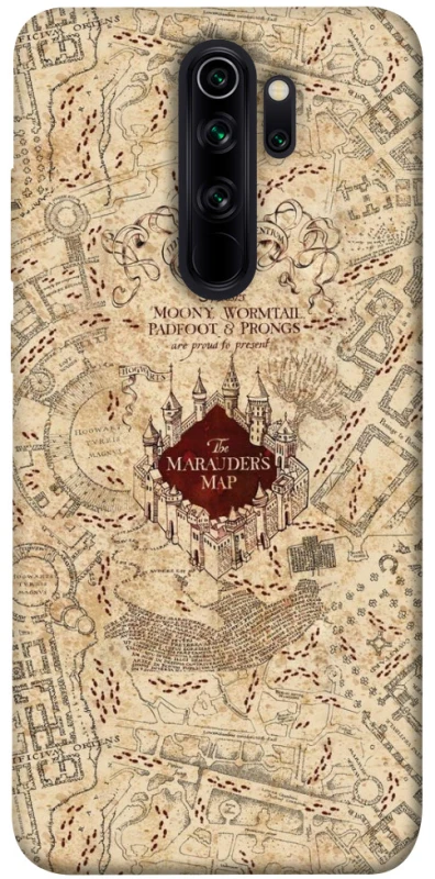 Чохол на Xiaomi Redmi Note 8 Pro Harry Potter Marauder's Map фото 1 з 1