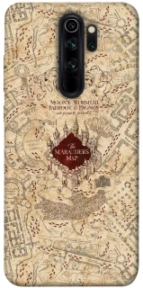 Чохол на Xiaomi Redmi Note 8 Pro Harry Potter Marauder's Map фото 1 з 1