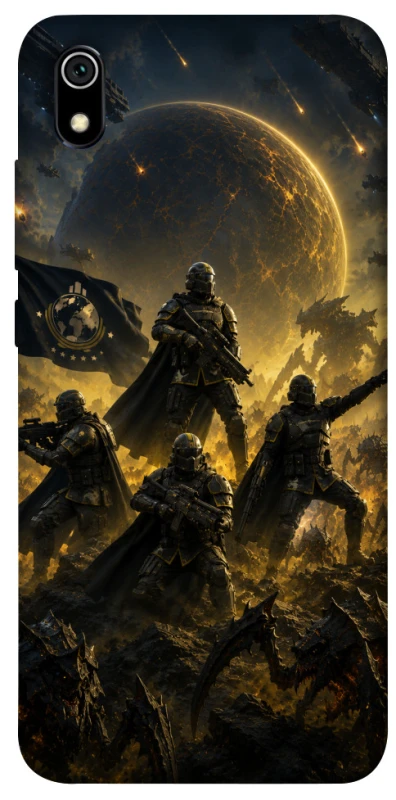 Чохол на Xiaomi Redmi 7A HELLDIVERS ver.2 фото 1 з 1