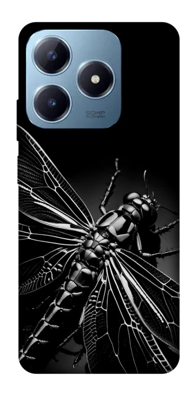 Чехол на Realme C63 Black dragonfly фото 1 из 1