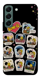 Чохол на Samsung Galaxy S22 Love is ver.4 фото 1 з 1
