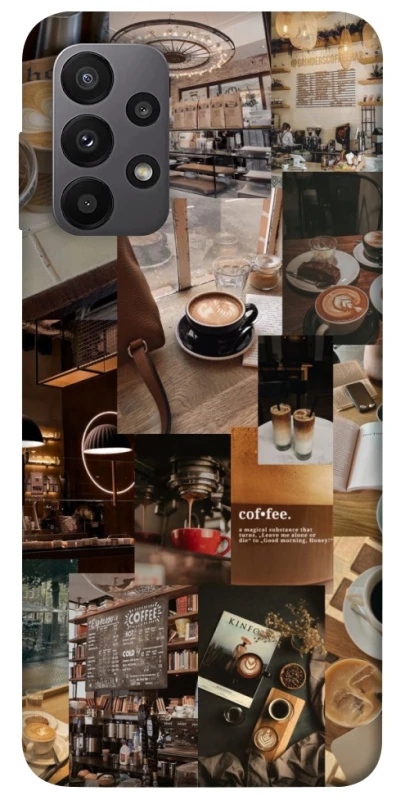 Чохол на Samsung Galaxy A23 4G Coffee collage ver.2 фото 1 з 1