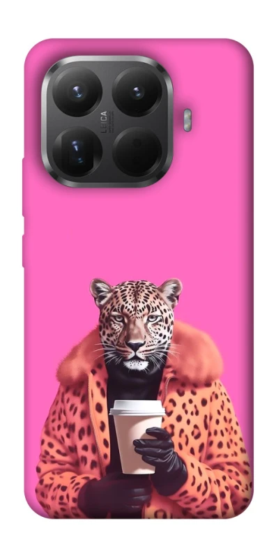 Чохол на Xiaomi 15T Pro Леопард з кавою фото 1 з 1