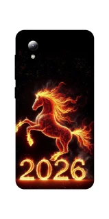 Чехол на ZTE Blade A3 (2019) Red Fire Horse ver.1 фото 1 из 1