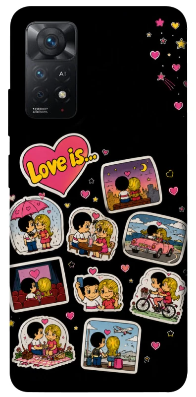 Чохол на Xiaomi Redmi Note 12 Pro 4G Love is ver.3 фото 1 з 1