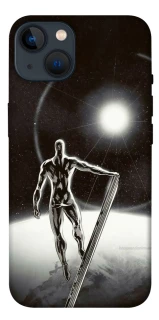 Чехол на Apple iPhone 13 (6.1") Серебряный сёрфер фото 1 из 1